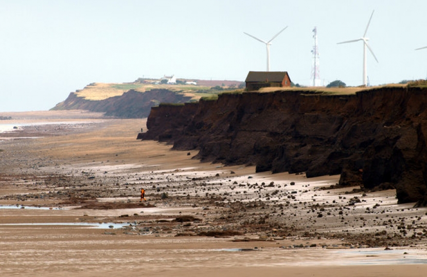 Withernsea's coastal erosion 