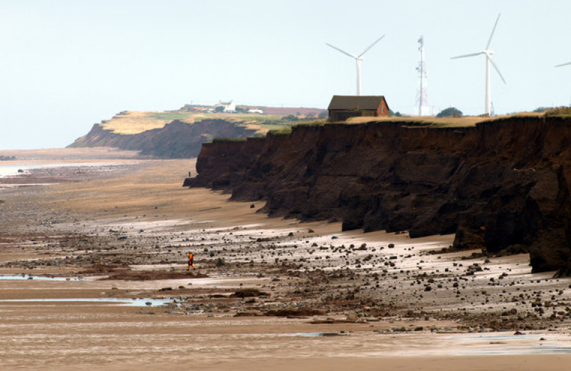 Withernsea's coastal erosion 