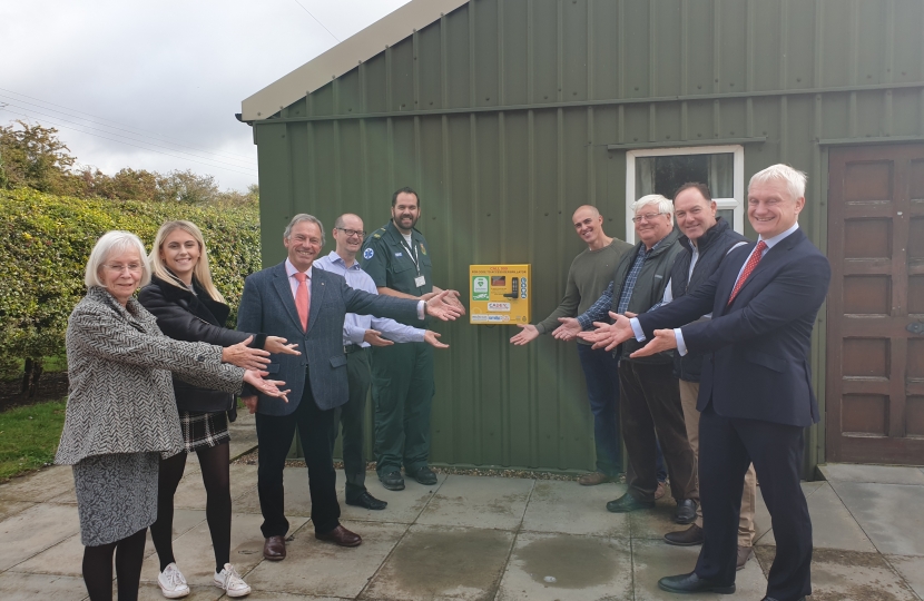 Lynda Payne, Amy, Andrew Milner of Help for Health, Nick Middleton of Smile Foundation, Warren Bostock of YAS, Hayden Wykes, Peter Payne, Richard News, and Graham Stuart