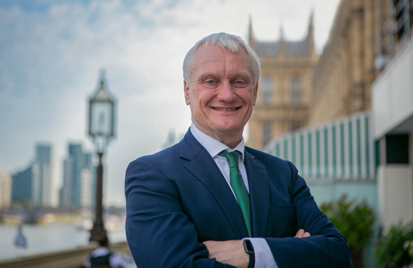 Graham at the House of Commons 