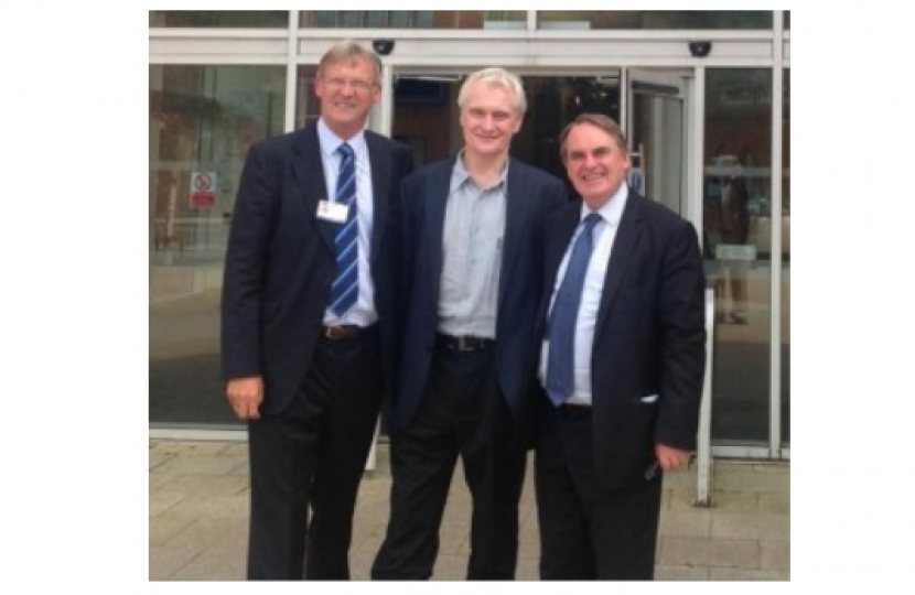 Cllr Chris Matthews, Graham Stuart MP & Timothy Kirkhope MEP