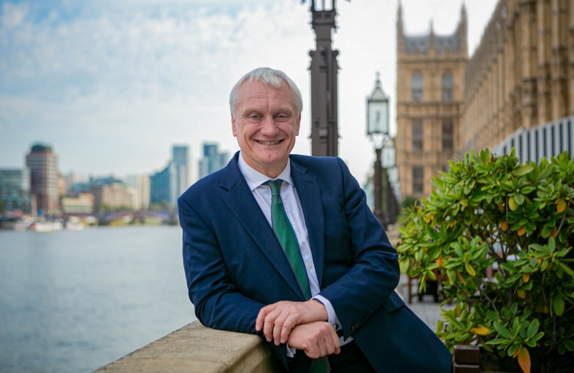 Graham on the House of Commons terrace