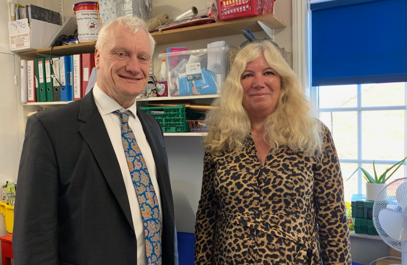 Graham Stuart MP and Lisa Voase