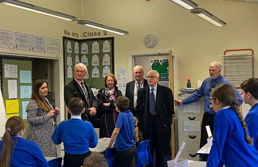 Graham Stuart MP at Paull Primary School