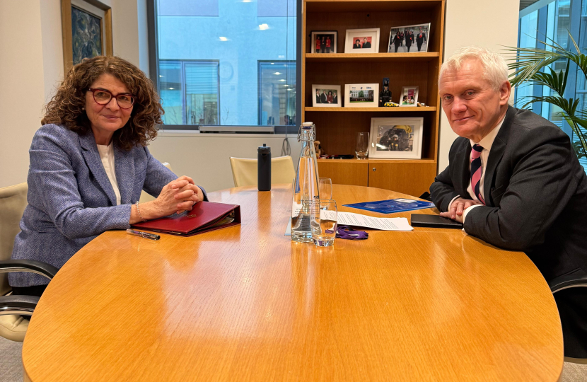 Graham Stuart MP with Dame Diana Johnson MP