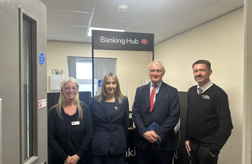 Banking hub staff