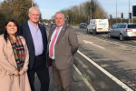 Cllr Kerri Harold, Graham Stuart MP & Cllr David Elvidge