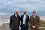 Graham Stuart MP, Minister Jake Berry MP and Cllr Dave Tucker - Pictures are credited to Terry Bearpark of the Holderness Gazette (1