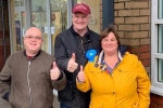 Graham meeting with residents of Newsham Gardens 