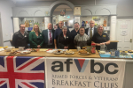 Graham Stuart MP at Withernsea Armed Forces Veterans Breakfast Club