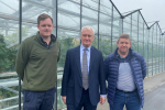 Graham Stuart MP with Patrick Bromwich and James Broekhuizen