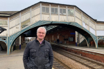 Graham at Beverley Train station 