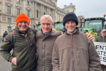 Tudor Williams, Graham Stuart MP and Owen Williams at Farmer Protest.jpeg