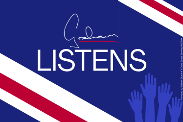 Graham listens
