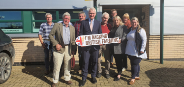 Graham Standing Up for British Farming