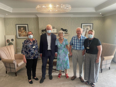 Graham Stuart MP Visits Beverley Parklands Care Home 24th June 2022