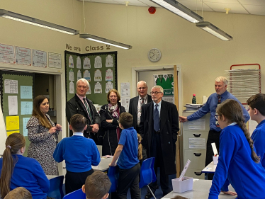 Graham Stuart MP at Paull Primary School