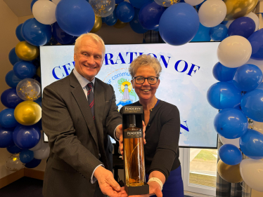 Graham Stuart MP with Jayne Nendick 