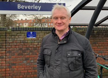 Graham at Beverley Station