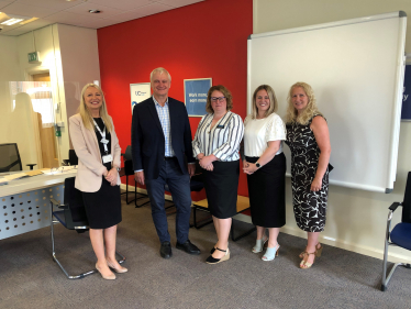 Graham Stuart MP Visits Beverley Job Centre