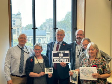 Campaigners in Parliament