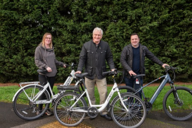 Graham Stuart MP at Shark e-bikes