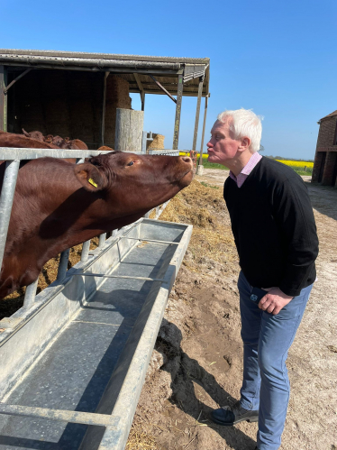 Great British Beef Week Wold Farm Visit 2022