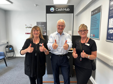 Graham and the Hedon Cash Hub Staff