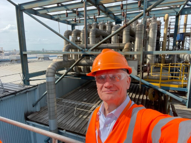 Graham Stuart MP at Saltend Chemicals Park