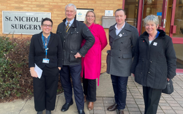 Graham Stuart MP Visits Holderness Health